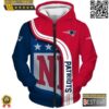 New England Patriots Football Logo nfl 3D Hoodie all over print custom New England Patriots Football Logo nfl 3D Hoodie all over print custom