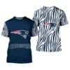 New England Patriots nfl T-shirt zebra pattern Custom Name Tee Tops Fan Gift 01 New-England-Patriots-nfl-T-shirt-zebra-pattern-Custom-Name-Tee-Tops-Fan-Gift-01