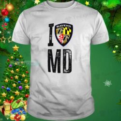New Era I Heart MD Baltimore Ravens Shirt