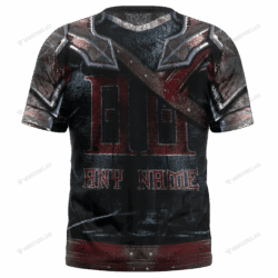 New Houston Texans nfl Warrior customized 3D long sleeve custom name