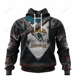 New Jacksonville Jaguars nfl Warrior customized 3D hoodie custom name 1