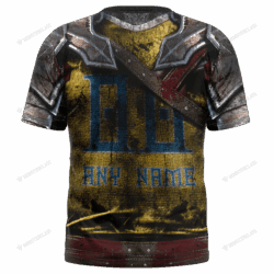 New Los Angeles Chargers nfl Warrior customized 3D long sleeve custom name