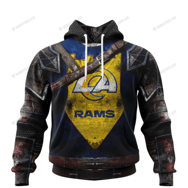 [New] Los Angeles Rams nfl Warrior customized 3D shirt custom name
