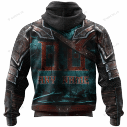 New Miami Dolphins nfl Warrior customized 3D hoodie custom name