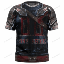 New New England Patriots nfl Warrior customized 3D long sleeve custom name
