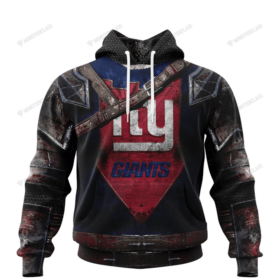 [New] New York Giants nfl Warrior customized 3D custom name