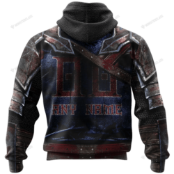 [New] New York Giants nfl Warrior customized 3D custom name