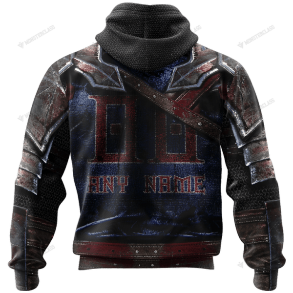 [New] New York Giants nfl Warrior customized 3D custom name