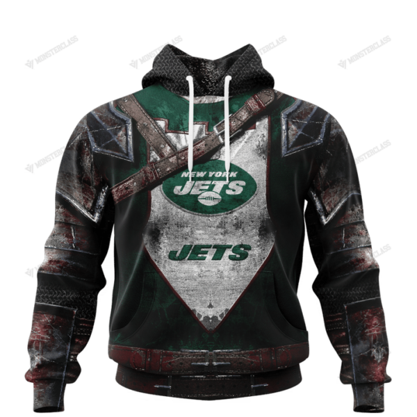 [New] New York Jets nfl Warrior customized 3D shirt custom name