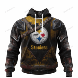 [New] Pittsburgh Steelers nfl Warrior customized 3D shirt custom name