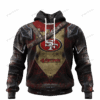 [New] San Francisco 49ers nfl Warrior customized 3D shirt custom name