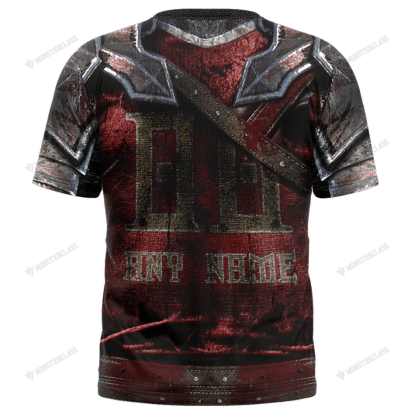 New San Francisco 49ers nfl Warrior customized 3D t shirt custom name