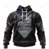 [New] Seattle Seahawks nfl Warrior customized 3D custom name
