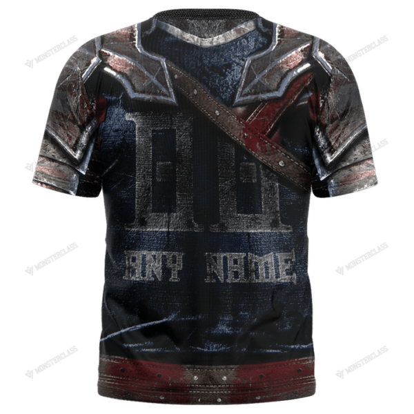 New Seattle Seahawks nfl Warrior customized 3D t shirt custom name