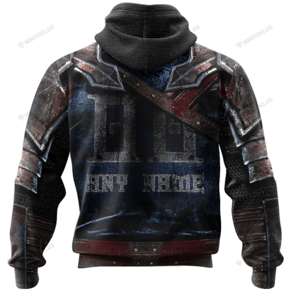 New Tennessee Titans nfl Warrior customized 3D hoodie custom name