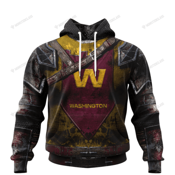 [New] Washington Commander nfl Warrior customized 3D shirt custom name