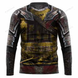 New Washington Commander nfl Warrior customized 3D long sleeve custom name