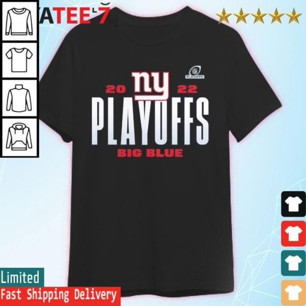 New York Giants 2022 NFL Playoffs Our Time T Shirt