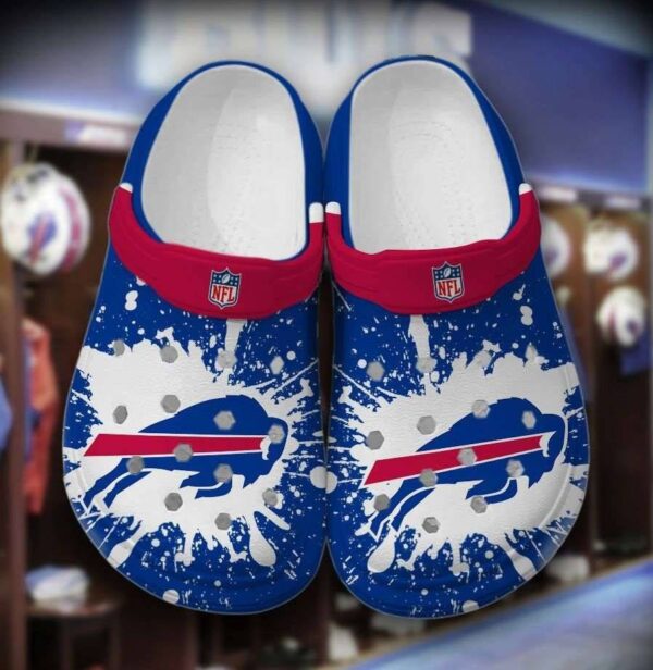 Nfl Buffalo Bills Team Crocs Crocband Clogs