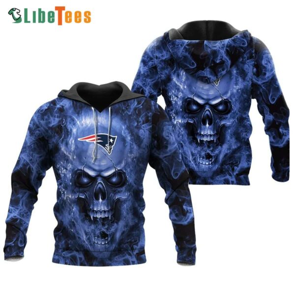 Nfl Fan Skull New England Patriots Hoodie Patriots Gift custom shirt