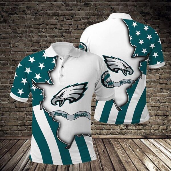 Nfl Philadelphia Eagles For Football Fan 3d Polo cotton t shirt Hoodie Mug