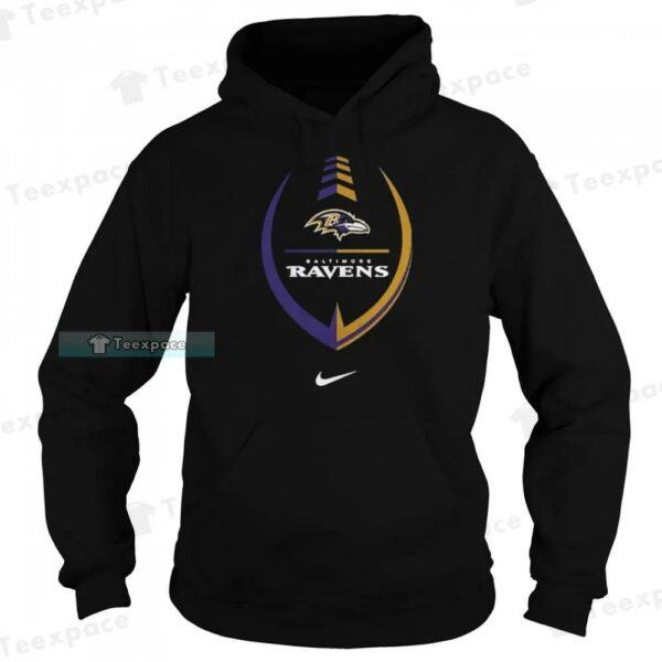 Nike Football Wordmark Ravens Shirt 2
