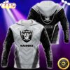 Oakland Raiders Nfl Hoodie Zip 3d Print
