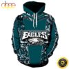 Philadelphia Eagles & NFL Eagles Logo 3D Hoodie All Over Print Shirt Philadelphia Eagles NFL Eagles Logo 3D Hoodie All Over Print Shirt