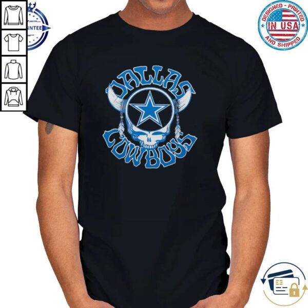 Premium NFL x Grateful Dead x Cowboys Shirt