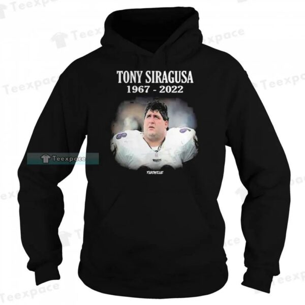 RIP Tony Siragusa The Goose 1967 2022 The Legend Ravens Shirt 2