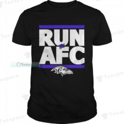 RUN The AFC Baltimore Ravens Shirt