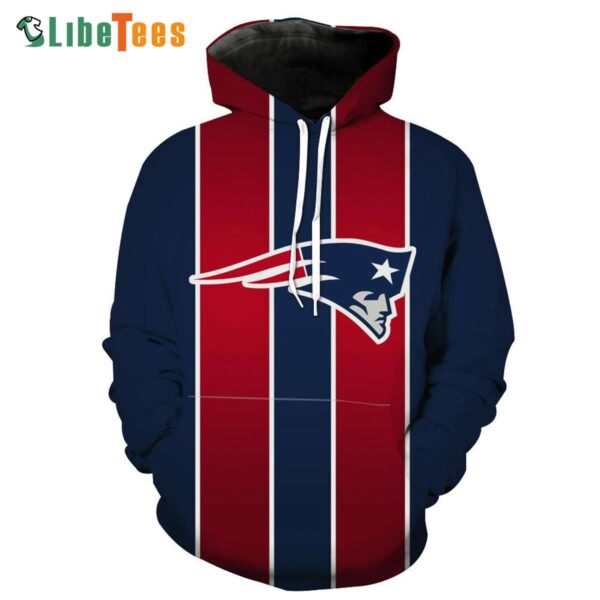 Red And Blue New England Patriots Hoodie Patriots Gift custom shirt