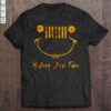Resting Jeep Face Sunflower V Neck T Shirt