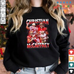 Retro Christian Mccaffrey NFL Football Vintage Shirt