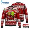 San Francisco 49Ers Baby Groot And Grinch Nfl Ugly Christmas Sweaters