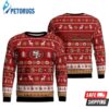 San Francisco 49Ers Reindeers Parttern Ugly Christmas Sweaters