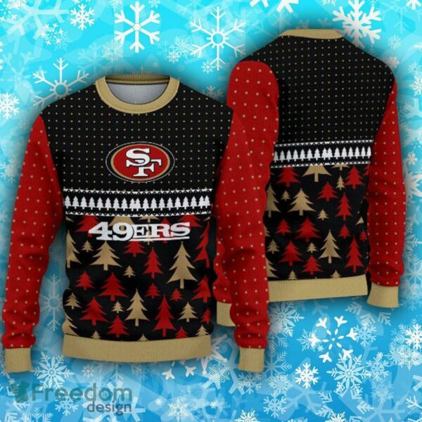 San Francisco 49ers Fans Pattern Trendy Ugly Christmas Sweater