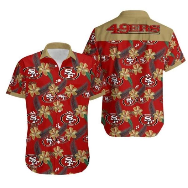 San Francisco 49ers Hawaiian Shirt Gift For NFL Fans NFL Hawaiian Shirt