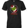 San Francisco 49ers NFL Christmas Grinch I Hate People But I Love My Favorite Football Team t Shirt
