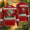 San Francisco 49ers NFL Grinch Christmas Ugly Sweater for fan