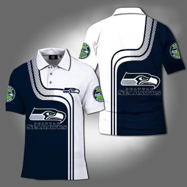 Seattle Seahawks Nfl 3d Printed Polo cotton t shirt Hoodie Mug