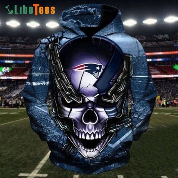 Skull New England Patriots Hoodie Patriots Gift custom shirt