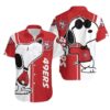 Snoopy Lovers NFL San Francisco 49ers Hawaiian Shirt Gift For Football Fans, NFL Hawaiian Shirt Snoopy Lovers NFL San Francisco 49ers Hawaiian Shirt Gift For Football Fans NFL Hawaiian Shirt