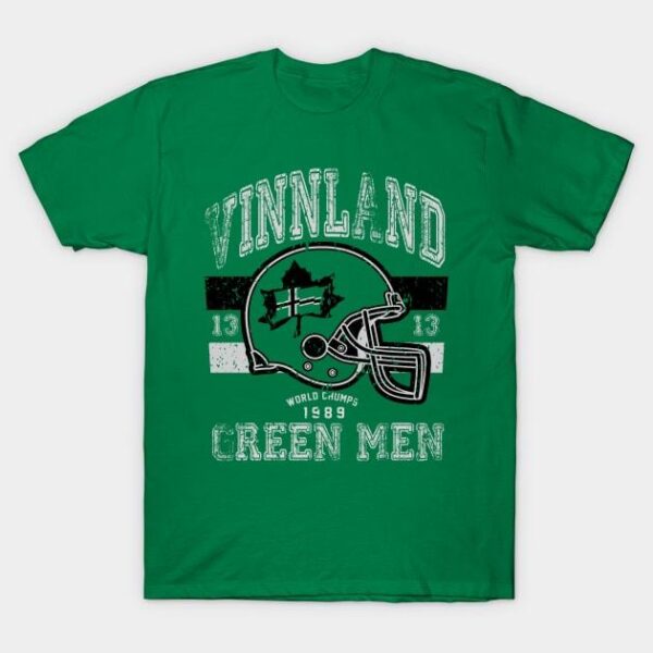 VINNLAND GREEN MEN GREEN T Shirt 1