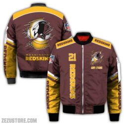 Los Angeles Rams Limited Edition Hawaiian Shirt Trendy Aloha Design 07 Washington Redskins NFL all over 3D Bomber jacket, fooball gift for fan
