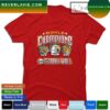 World Champions Trophy Wall KC Football T shirt