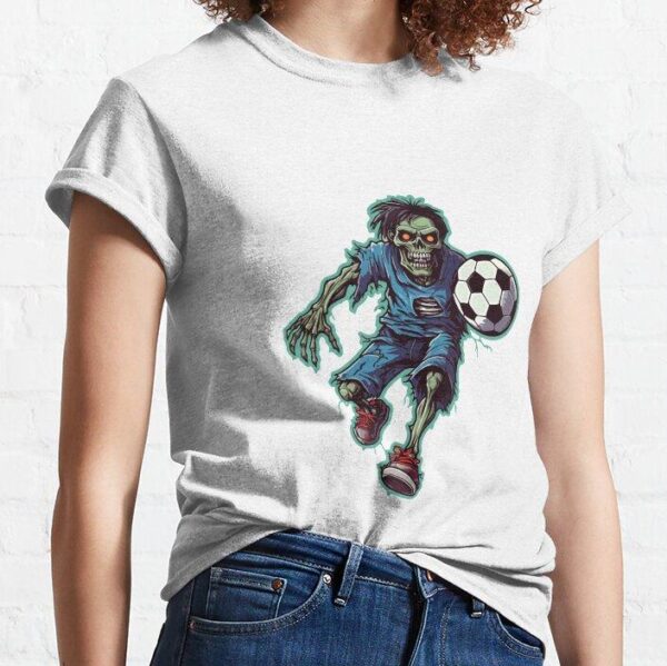 Zombie Football Player Zombies Character Collection Classic T Shirt40 1