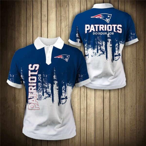 new england patriots nfl GRAPHIC new model polo 3D custom shirt