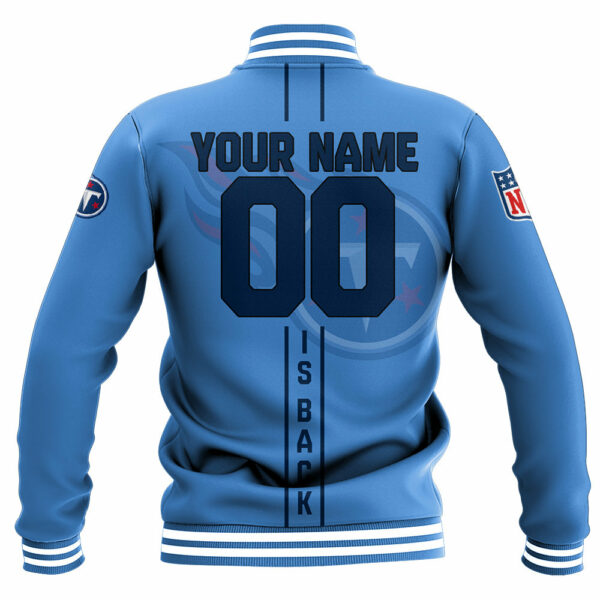 nfl Tennessee Titans Baseball Jacket Personalized Football For Fan 1