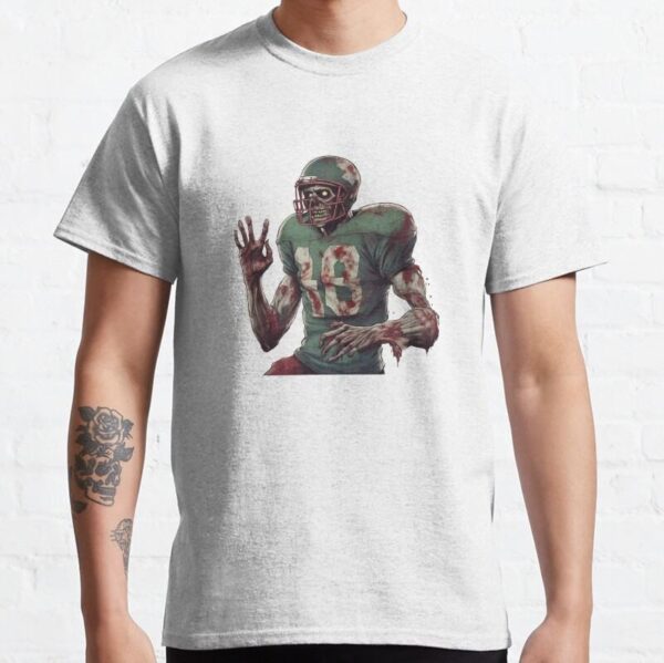 zombie football player Classic T Shirt21 1